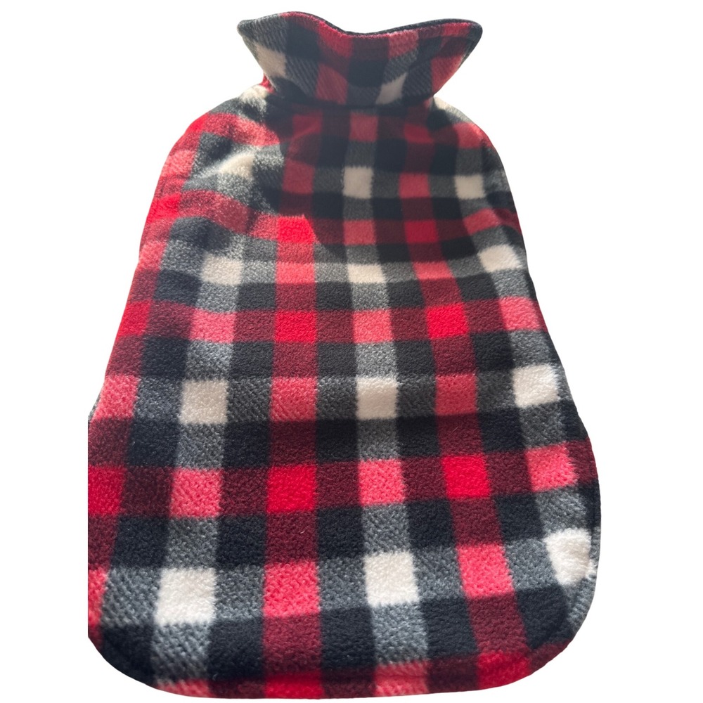 Good 2 Go Dog Reversible Fleece Coat Jacket M/L Classic Red Blacl White Check